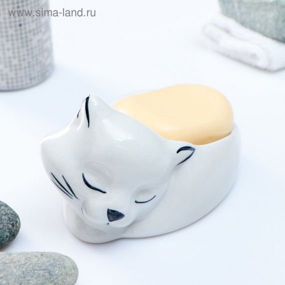 Мыльница Кошка 1802472, изображение 2