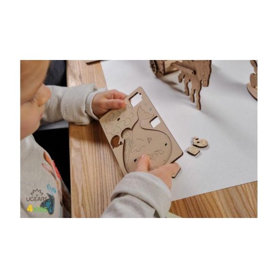 Конструктор-пазл 3D "Кит"  10005, изображение 2