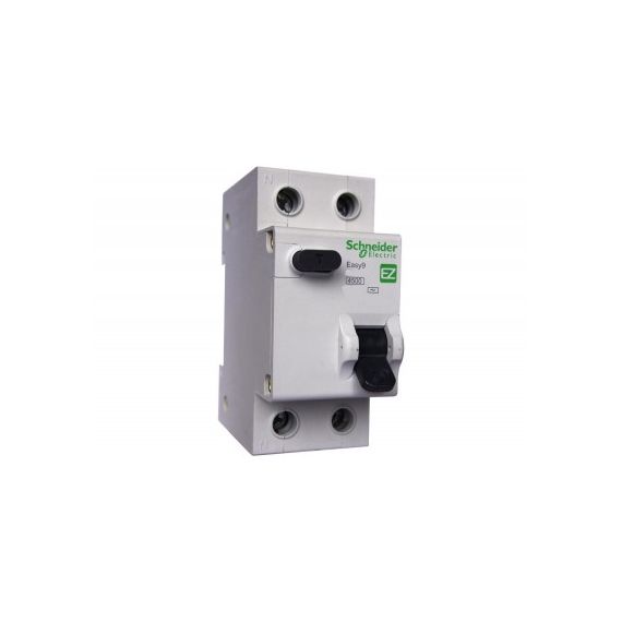Выключатель диф.тока Systeme Electric City9 Set 2п (1P+N) С 16А 30мА тип АС 230В SE C9D34616 1701542