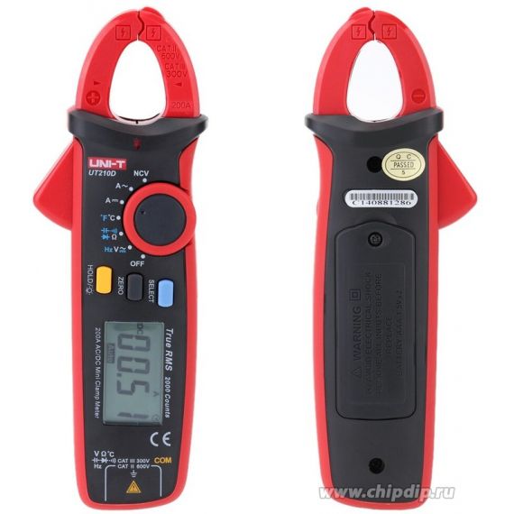 Мультиметр цифровой UNI-T UT210D  1777