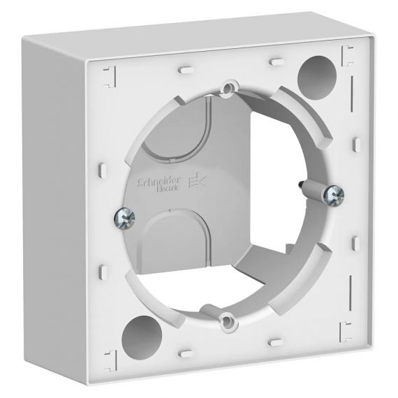Коробка для наружного монтажа белая ATLAS DESIGN  ATN000100  462590