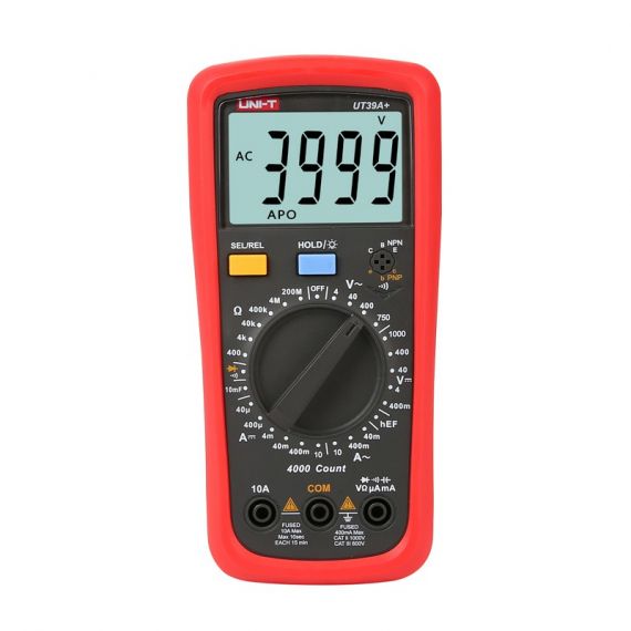 Мультиметр цифровой UNI-T UT39A+ 511867