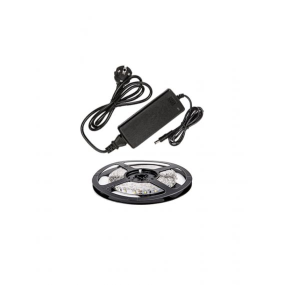Набор светод. лента 5м LS 50CW-60/33-5-AP 60LED 72Вт IP33 6000K+ адаптер IN HOME  3076