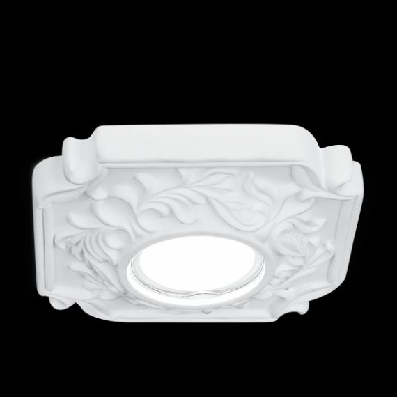 Светильник Gauss Gypsum GY014 белый Gu5.3,d150 1/24