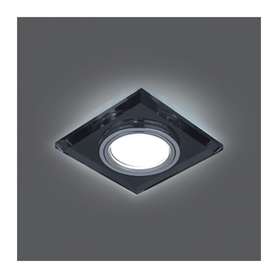 Светильник Gauss Backlight BL060 Квадрат Графит/хром  Gu5.3 1/40 4100К