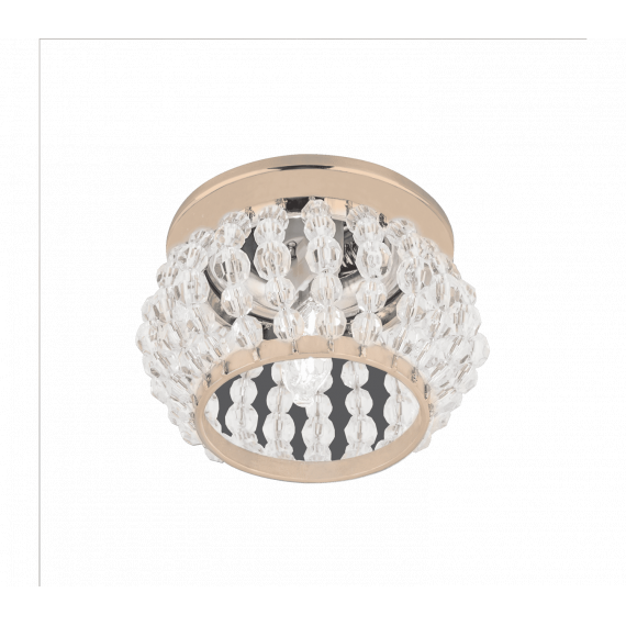 Светильник Gauss Brilliance CR048 Кристал/золото  Gu5.3 1/50