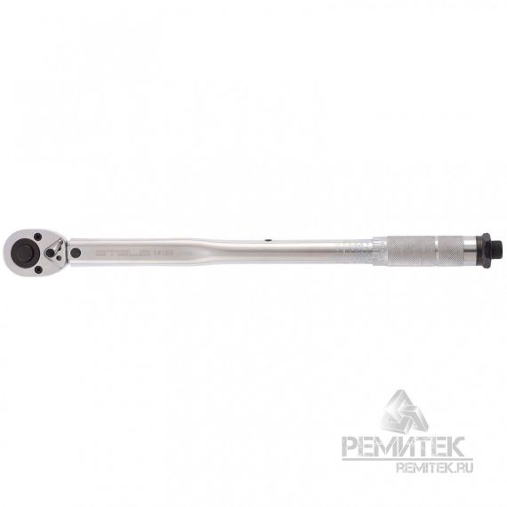 Ключ динамометрический 28-210 Нм 1/2 хромир быстрый сброс Stels 14159, изображение 2