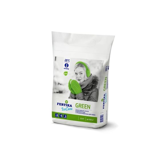 Антигололедный реагент ICECFRE GREEN 10кг Фертика