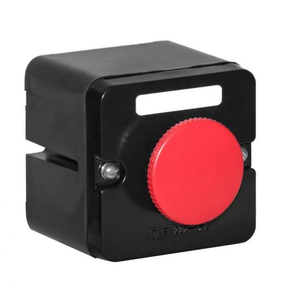 Пост.кноп.ПКЕ-222/1Гр"СТОП" IP54 красн.