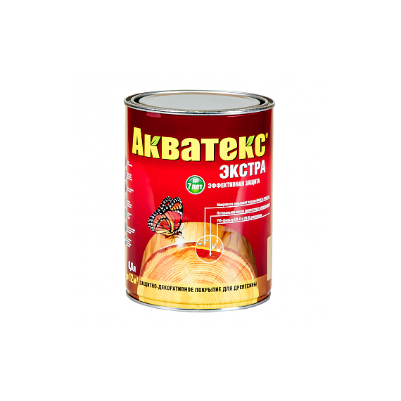 Акватекс-Экстра 0,8л красное дерево  13851