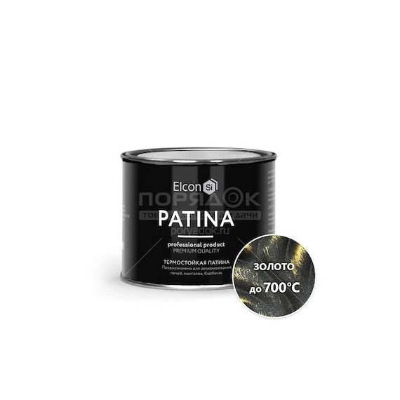 Эмаль Elcon Patina 0.2кг золото 11607218