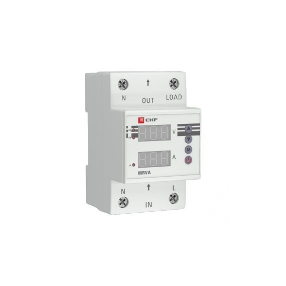 Реле напряжения и тока MRVA 50A EKF MRVA-50A  447591