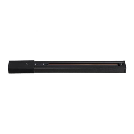 135001 NT18 014 Шинопровод черный с токопроводом и заглушкой 1м IP20 220V