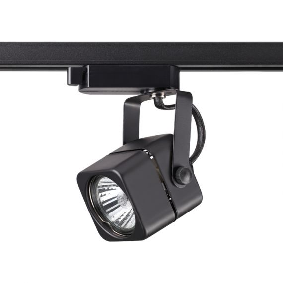370429 NT19 100 Свет-к Трековый черный GU10 50Вт IP20