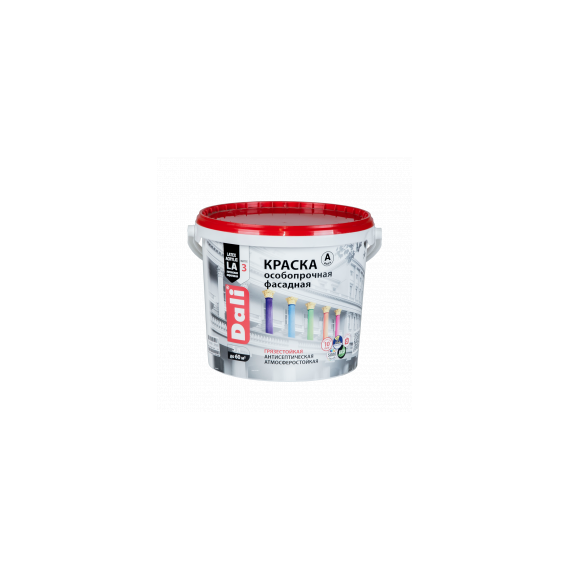 Краска акрил.ДАЛИ фасадная база А 5,0л  21105