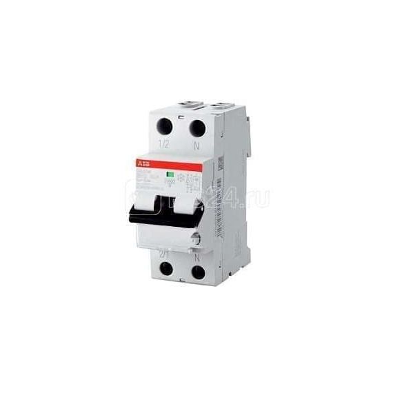 Автомат дифференциальный ABB DS201 АС C 1Р+N 25А 30мА (2CSR255080R1254)