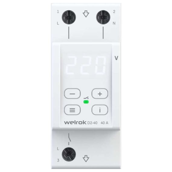 Реле напряжения D2-40 Welrok  1785574