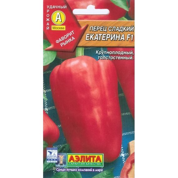 Семена Аэлита Перец сладкий Екатерина F1 0,1г  212388