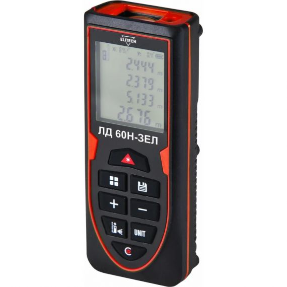 Дальномер лазерный ELITECH ЛД-60Н-ЗЕЛ 205415