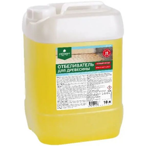 Отбеливатель для древесины PROSEPT ECO 50 10л  012-10