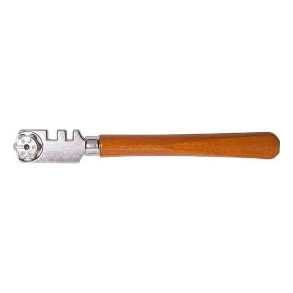 Стеклорез 6-роликовый с деревянной ручкой TOOL BERG  2706001