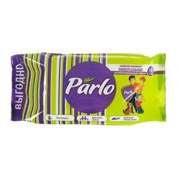 Влажные салфетки Parlo для всей семьи 120шт 976511