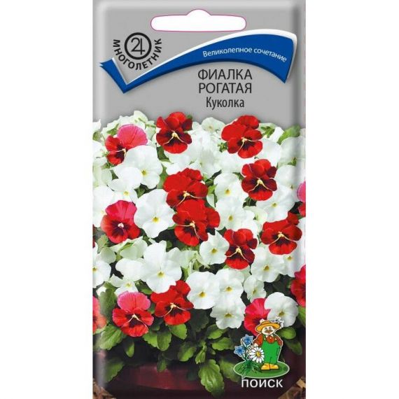 Семена ПОИСК Фиалка Куколка 0,1г  214213