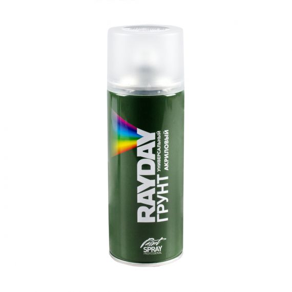 Грунт аэроз. RAYDAY акриловый белый 520мл RD-001  223148