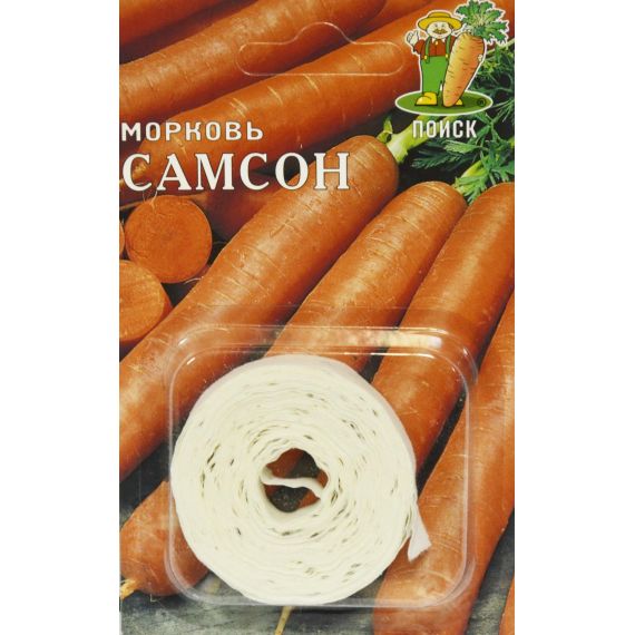 Семена Поиск Морковь Самсон лента 8м