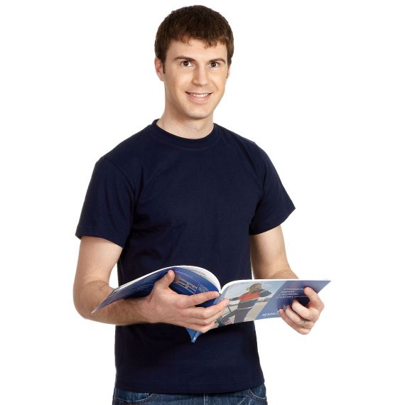 Футболка /синяя 4025/6XL/62 124/182-188