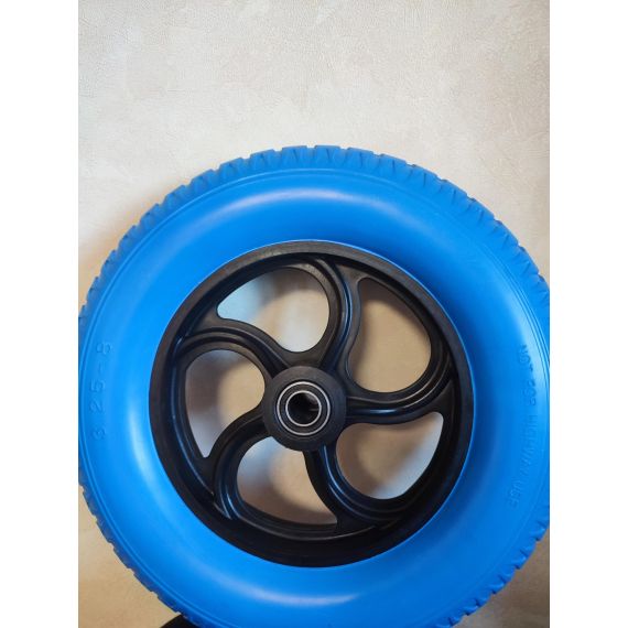 Колесо 3.00 * 8  F20 полиуретановое  С ЛИТЫМ ДИСКОМ