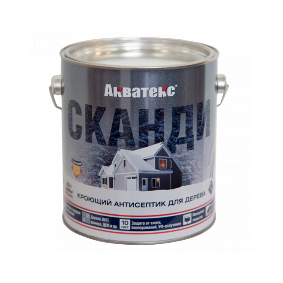 Акватекс-Сканди Слоновая кость 2,5л   62597