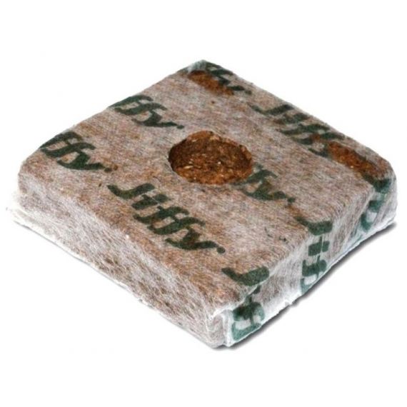 Кокосовый брикет 80мм JIFFY Growblock