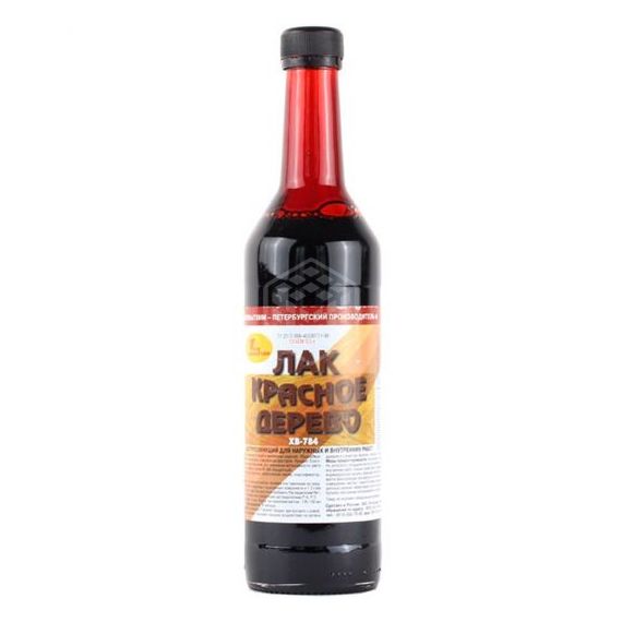 Лак ХВ - 784 Красное дерево 0,5л НБХ  3938
