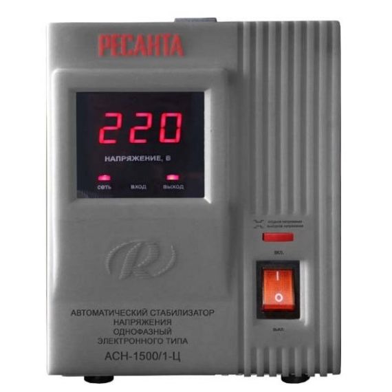Стабилизатор напряжения  ACH-1500/1-Ц РЕСАНТА