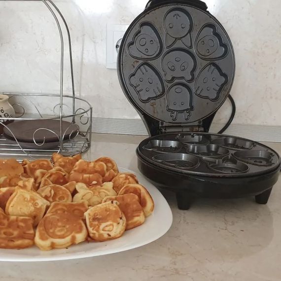 Вафельница KITFORT КТ-1619 для детских вафель, изображение 3