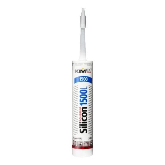 Герметик силиконовый для аквариумов KIM TEC 1500L бесцветный 310г  02-09-01
