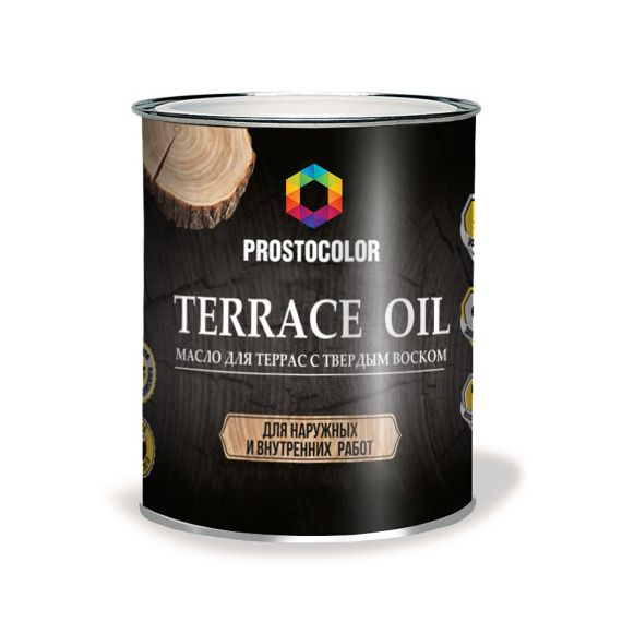 Масло для террас PROSTOCOLOR дуб 0,75л