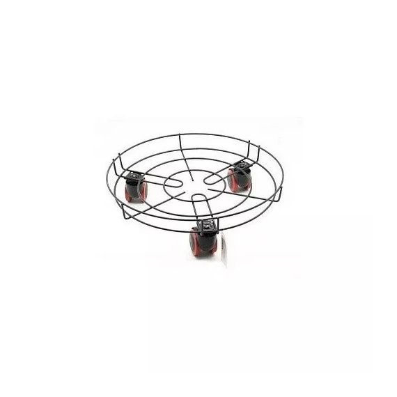 Подставка для цветов MC-1804250 на колесах, 34 см