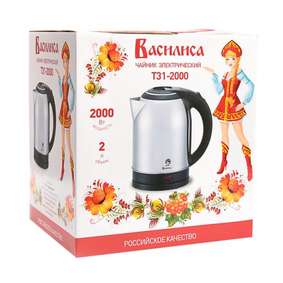 Чайник электр. ВАСИЛИСА Т31-2000 2л