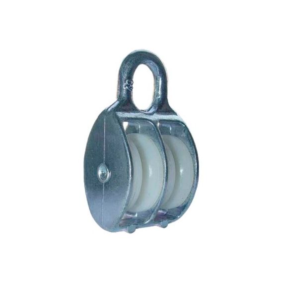 Блок одинарный с пласт.роликом 30 мм, изображение 2