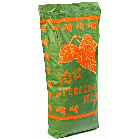 Уголь древесный А 10 кг