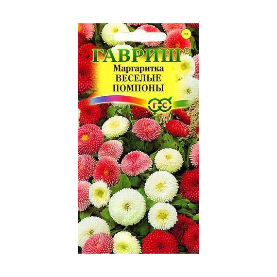 Семена Гавриш Маргаритка Веселые помпоны 0,02г