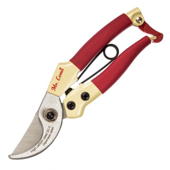 Секатор плоскостной дамский Mr.Logo PR-6809 180мм макс. диаметр реза 15мм