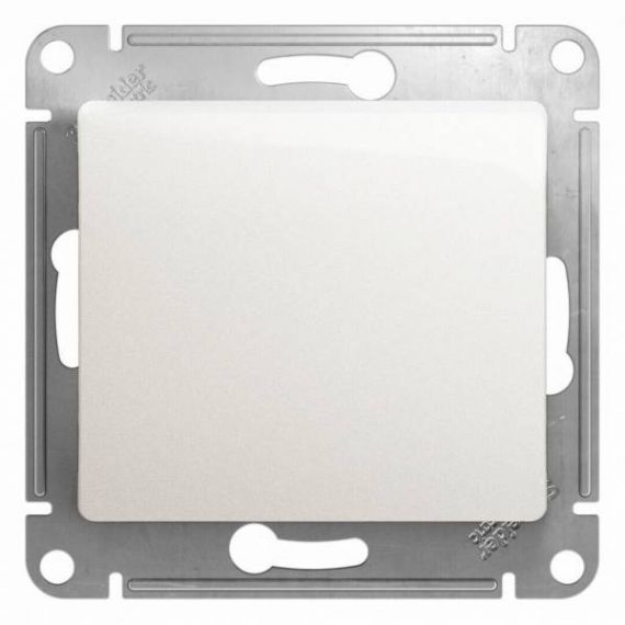 Переключатель 1-кл. проходной 10АХ белый ATLAS DESIGN ATN000161