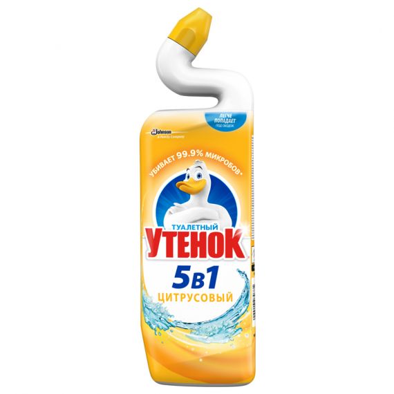 Туалетный утенок 900мл актив цитрус  34971