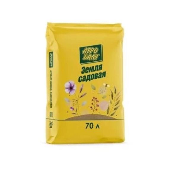 Грунт Агробалт Садовая земля 70л  10307