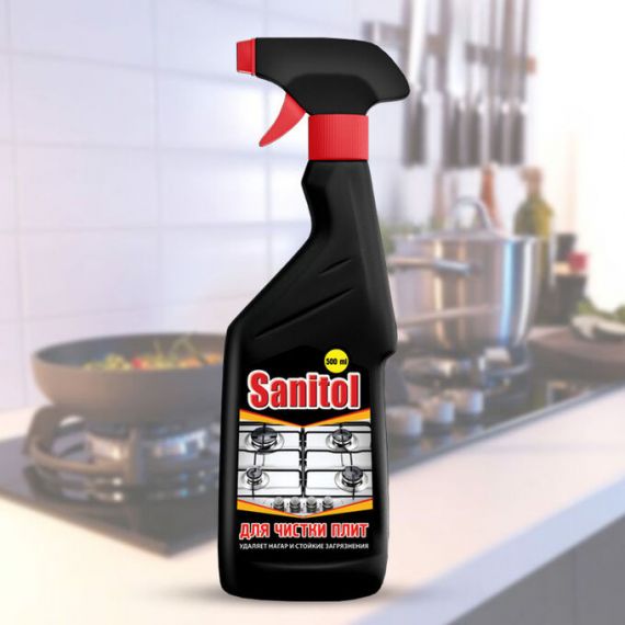 Селена Sanitol для чистки плит 500мл  чс-021