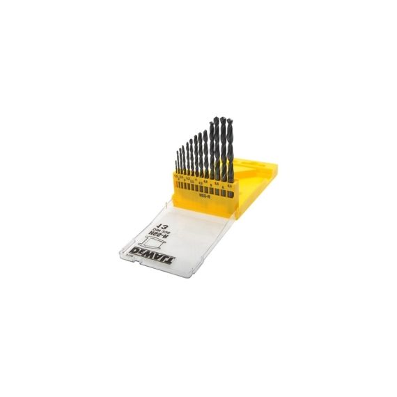 Набор сверл по металлу DeWalt DT5912-QZ HSS-R 1,5-6,5мм 13шт