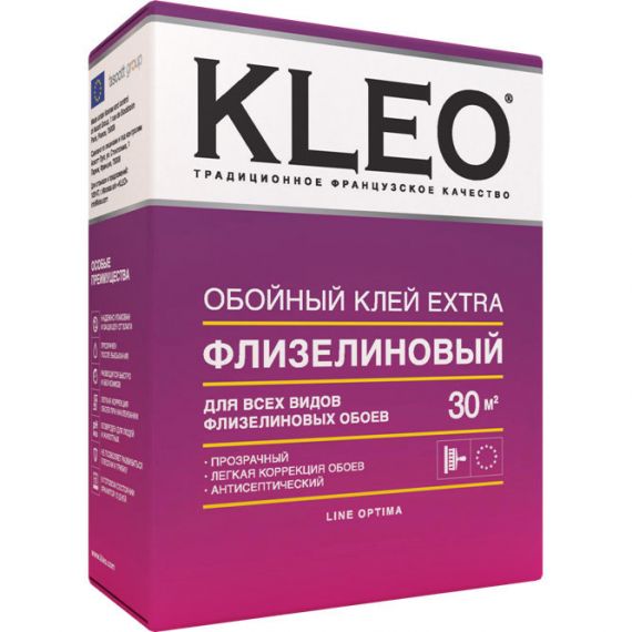 КЛЕО EXSTRA 35 Клей для флизелиновых обоев сыпучий 250г